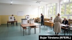 Një vendvotim në Zveçan.