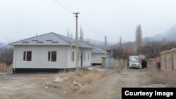 New houses replace those destroyed in the armed conflict in Batken.