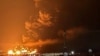 Атака беспилотников на нефтяной терминал в Феодосии. Крым, 13 октября 2025 года