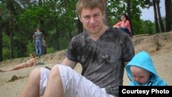 Валентин Выговский с сыном Кириллом