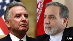 عباس عراقچی، وزیر خارجه ایران و استیو ویتکاف، فرستادۀ ویژۀ رئیس‌جمهور ایالات متحده