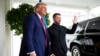 Ukrainian President Volodymyr Zelenskyy (right) and President of the United States Donald Trump at a meeting at the White House on August 18, 2025.