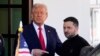 Президент США Дональд Трамп (слева) и президент Украины Владимир Зеленский, архивное фото