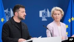 Владимир Зеленский и Урсула фон дер Ляйен