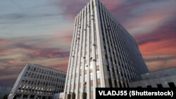 Здание Министерства юстиции в Москве