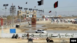 یکی از گذرگاه‌های مرزی پاکستان و افغانستان
