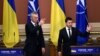 Генеральный секретарь НАТО Йенс Столтенберг и президент Украины Владимир Зеленский, Киев, 31 октября 2019 года