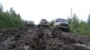 Дорога Кедровый – Парбиг в Томской области России