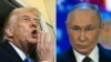 US President Donald Trump (left) and Russian President Vladimir Putin.